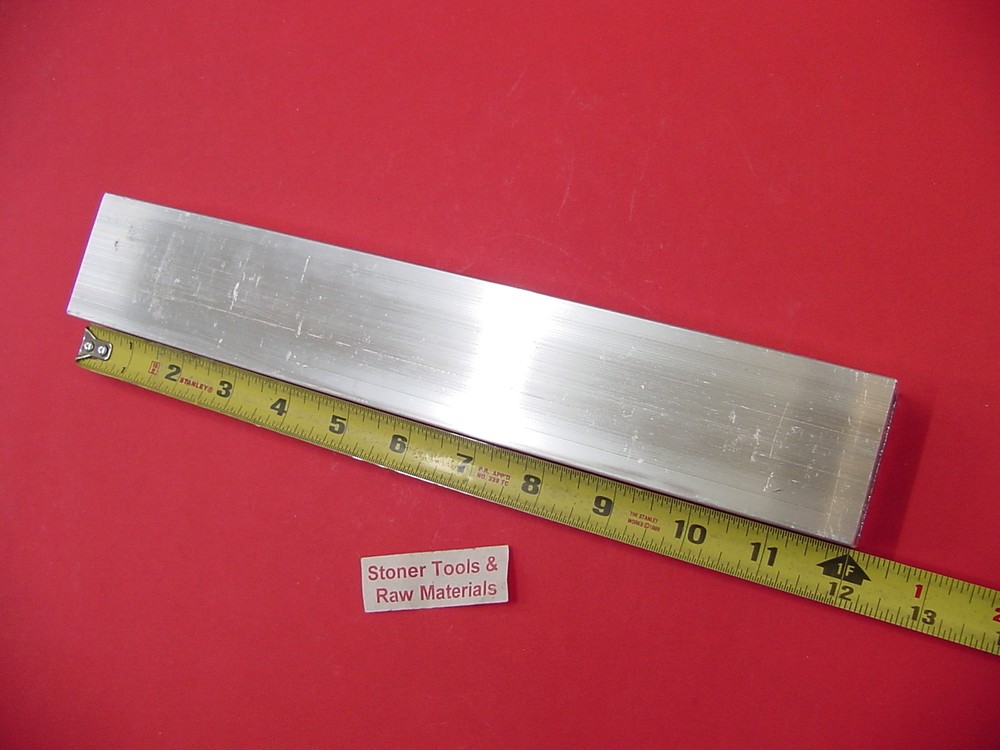 1″x 2″x 1/8″ Wall ALUMINUM RECTANGLE TUBE 12″ Long 6063 T52 Extruded Tubing New