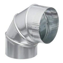 12 in. 90-Degree Round Adjustable Elbow