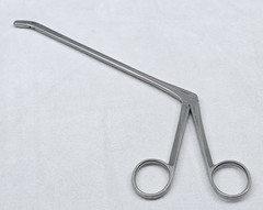 V. Mueller NL-6165-002 7″ Spurling Rongeur, Angled Down, 4 mm Bite