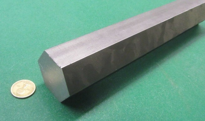 4140 Alloy Steel Hex Rod 2.00″ Hex x 6 Foot Length