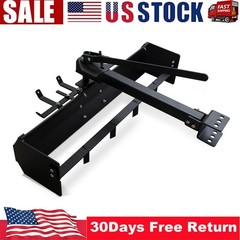 42” Tow Behind Box Scraper Lawn Tractor Attachment ATV UTV Compatible Box Blade