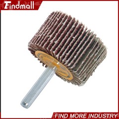 Findmall 5 Pack 1-1/2″x1″x1/4″ 60 Grit Aluminum Oxide Shank Mounted Flap Wheels