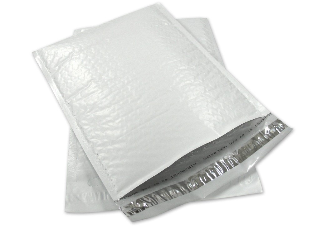 Size #0 6.5×10 Poly Bubble Mailers Envelopes CD DVD ( 500 QTY ) Made In USA