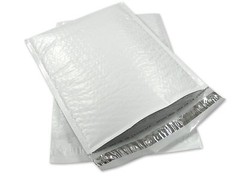 Size #0 6.5×10 Poly Bubble Mailers Envelopes CD DVD ( 500 QTY ) Made In USA