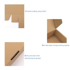 Orange Corrugated Shipping Packaging Box for Gifts,Wedding&All Festivals