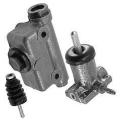 Caltric Brake Master & Slave Cylinder For Case Case-IH 580B 580C 580D Backhoe