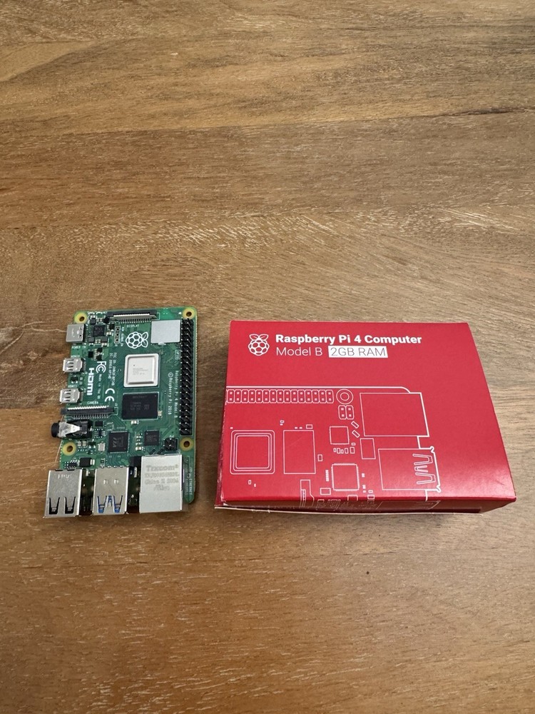 Raspberry Pi 4 Model B RPI4B 2GB RAM Single Board Computer Wi-Fi BT HDMI