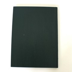 Vtg Hardcover Blank Journal Unlined Peebles Press Unruled Sketch Gold Green