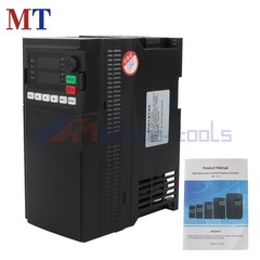 220V Single To 3 Phase VFD 10HP 7.5KW VFD Variable Frequency Drive Inverter US