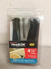 FastenMaster HeadLok No. 10 X 4.5 in. L Star Epoxy Coarse Wood Screws 12 pk