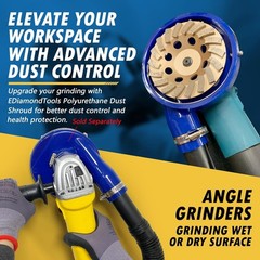 High-Efficiency 4.5″ Diamond Grinding Wheel for Concrete & Masonry – 13300 RPM
