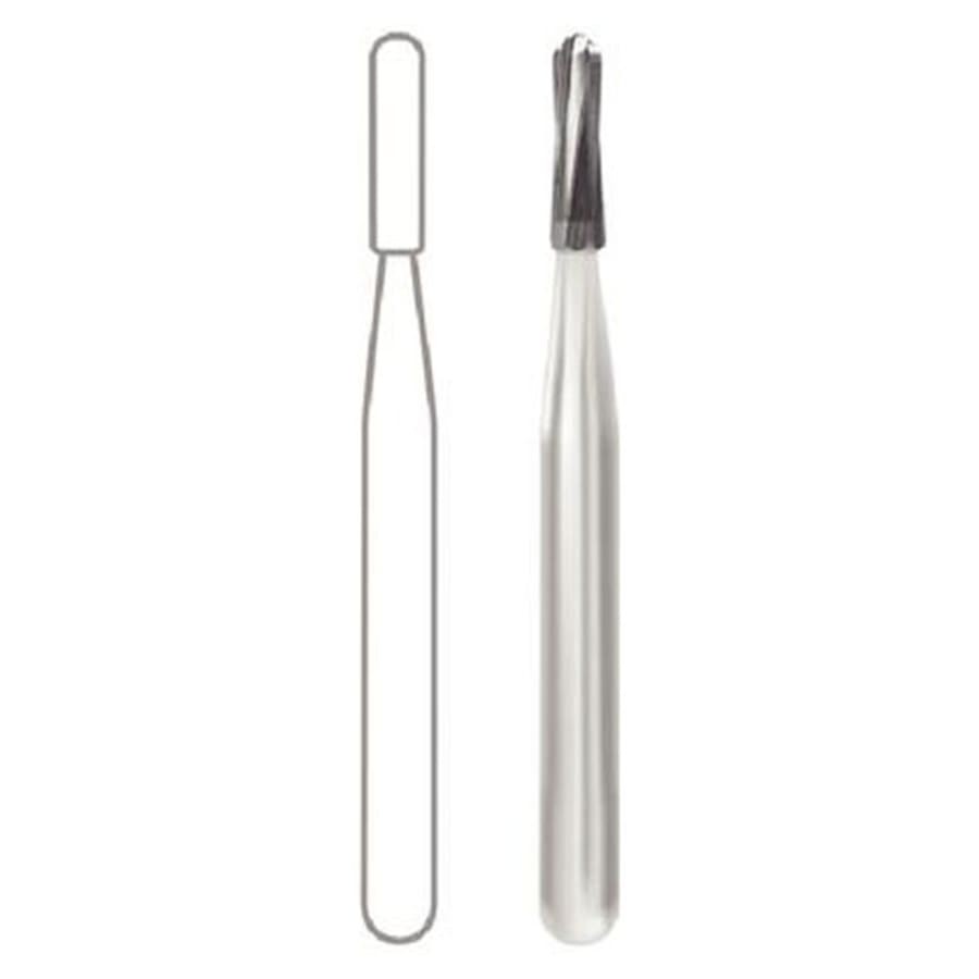 Operative Carbide Bur FG 1157 Straight Dome End 100 Pk Dental