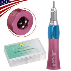 5Pcs Dental High Turbine Low Speed Straight Handpiece Contra Angle Air Motor 4H