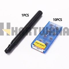 16mm 90 Degree Square Shoulder End Mill 2 Flute Indexable Milling Inserts APKT