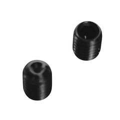 Metric Socket Set Screws M6-1.0 x 8 mm, Black, 2 Pack