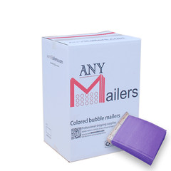 AirnDefense 200 #5 10.5X16″ Purple Poly Bubble Mailers Shipping Padded Envelope