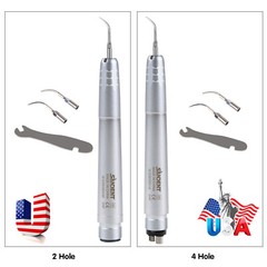 NSK Style Dental Ultrasonic Air Perio Scaler Handpiece 2/4Holes Tips G1 G2 G4