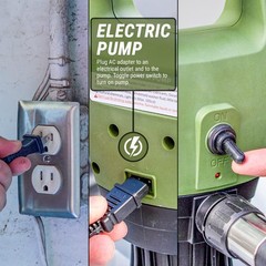 Plug In Electric 55 Gallon Drum Pump (7.1 GPM) | 110V AC, Telescopic Tube, Flow