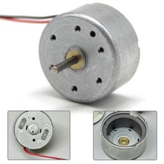 5/10Pcs RF-300CA RC-300 DC 3V 5V 6V 10300RPM 24mm Round Electric Motor 2mm Shaft