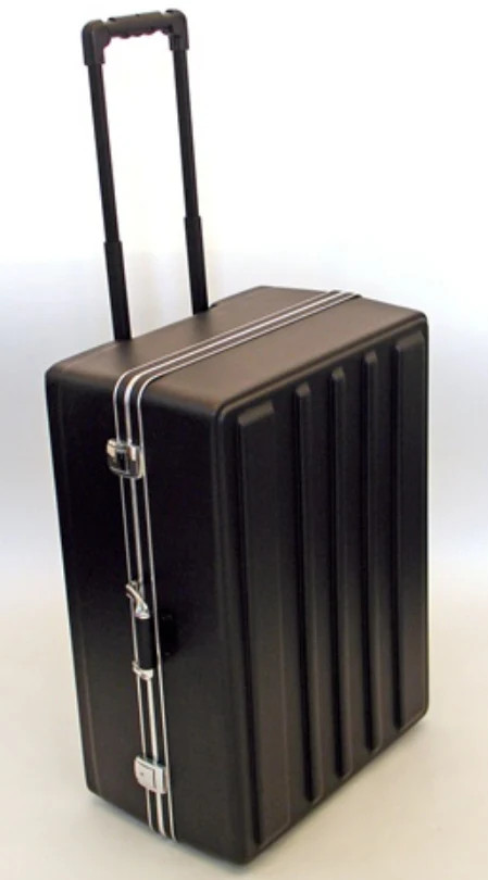 282011H – PLATT LUGGAGE – HEAVY-DUTY POLYETHYLENE CASE WITH WHEELS AND TELESCOPI