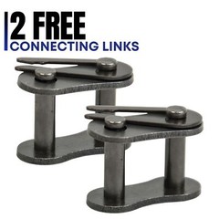 #40 Roller Chain 10 Feet with 2 Connecting Links