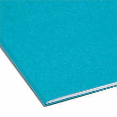Smead SMD13134 Teal File Folders 1/3 Tab Cut 0.75″ Exp 100/Box
