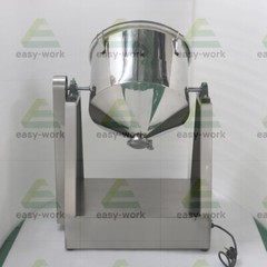 5-20KG Electric 304 Stainless Powder Blender Lab Dry Dough Powder Drum Mixer