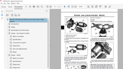John Deere HPX 4X2 + 4X4 Gas & Diesel Technical & Operator’s Manual Set USB