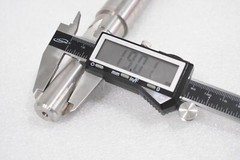 SHAFT 0X529B321, 15-1/4 INCH LENGTH, 19MM SHAFT END DIAMETER B321