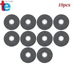 60 Grit Premium Zirconia Grinding Flap Disc 10Pcs 4-1/2″ X 7/8″ Flap Disc Grey