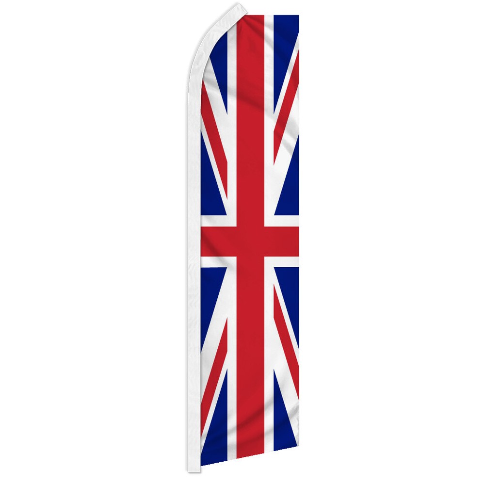 United Kingdom Advertising Swooper Feather Flutter Flag British Flag
