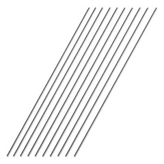 16 inches Long 1/8″(3.17) Diameter 304 Stainless Steel Solid Round Rod for，Me…