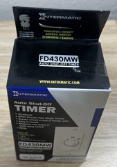 Intermatic Spring Wound Auto Shut-Off Timer – White – Model FD430MW – New