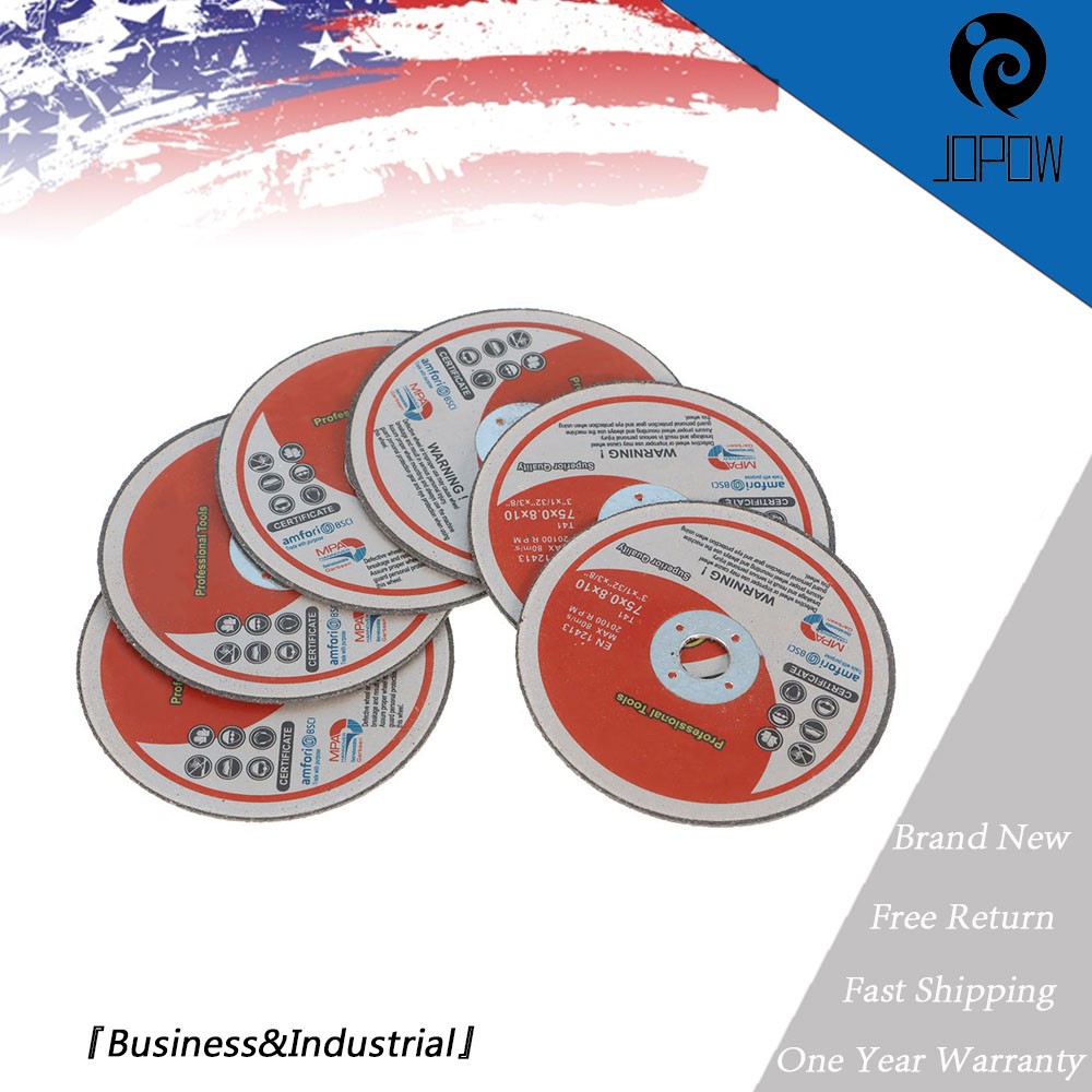 Cut Off Wheels 3″ x 1/32″ x 3/8″ Arbor Cutting Discs 20Pcs