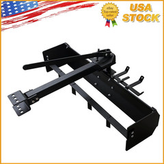 42″ Tow Behind Box Scraper Blade Rust Resistant Lawn Tractor W/ Adjustable Angle