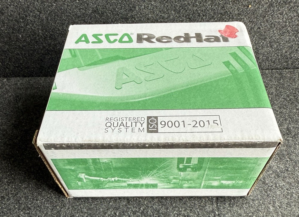 Asco Redhat 8222G095 3/4″ steam solenoid Valve 120VAC 120/60 2W new in Box