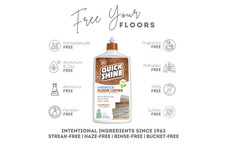 Quick Shine Hardwood Floor Finish 27 oz Plant Based Ready to Use Formula