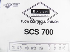 RAVEN SCS700 FLOW CONTROL INSTALLATION AND SERVICE MANUAL PARTS LIST