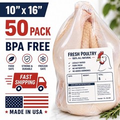 POULTRY SHRINK BAGS 10″ X 16″ FREEZER SAFE MADE IN THE USA 🇺🇸
