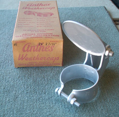 2-1/4 Inch Exhaust Rain Cap 2-1/4″ to 2-7/16 )-MADE IN THE USA