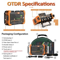 Komshine QX65 PON OTDR 1310/1550/1625nm 32/30/28dB ,FX39 Low Loss Fusion Splicer