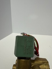 1/4” ASCO Brass 8321G001MO Solenoid Valve 120/60 3W NC NEW OPEN BOX