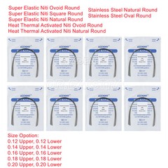 AZDENT Dental Orthodontic Arch Wire Heat Thermal Activated /Niti/Stainless Steel