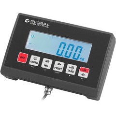 Global Industrial Digital Compact Bench Scale 75 lb x 0.02 lb RS-232 Interface