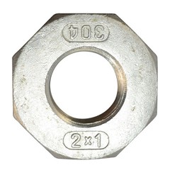 NPT 2“ male to 1” female HEX Reducer bushing pipe adapter Stainless Steel