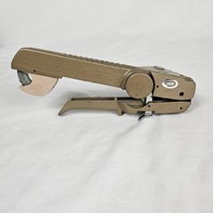 VINTAGE DYMO BRAND METAL TAPEWRITER LETTERING TAPE TOOL M-5 Tested and Working