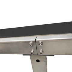 Electric 236×15.7in PVC Belt Industrial Conveyor Machine Speed Adjustable 110V