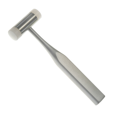 Bone Mallet, 7.5″, 9 Oz. (255 g) Head Diameter 1″, 1 Replaceable Nylon Cap