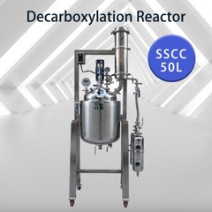 50L Decarboxylation Recrystallization Filter Reactor SS316 220V -0.09+0.3 MPa US