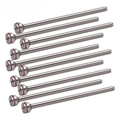 10 Pcs Dental Diamond Disc Wheel Teeth Cutting Polishing Discs/Mandrel 19/22 mm